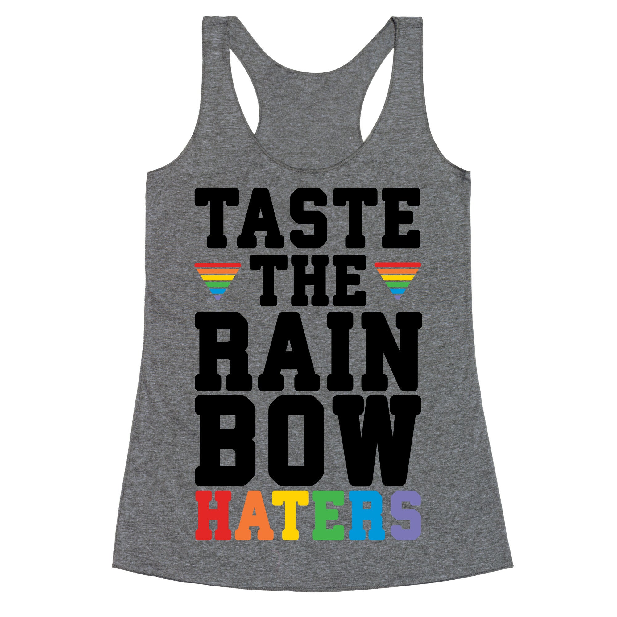 Taste The Rainbow Racerback Tank